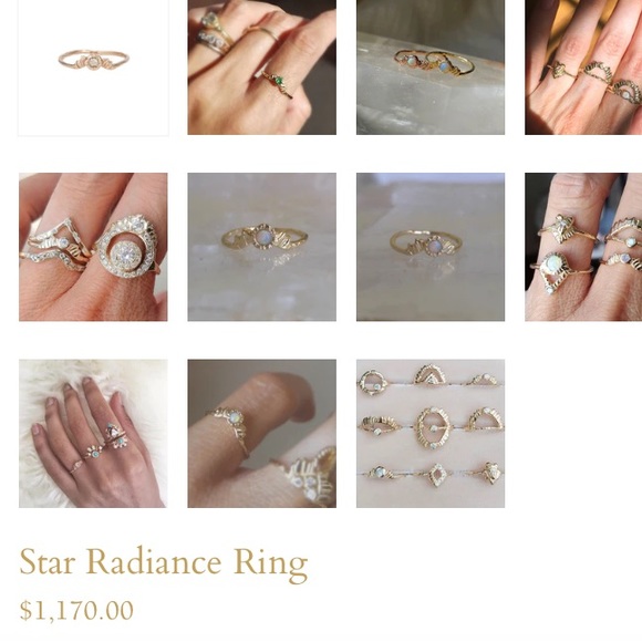 Star radiance ring - Picture 2 of 2